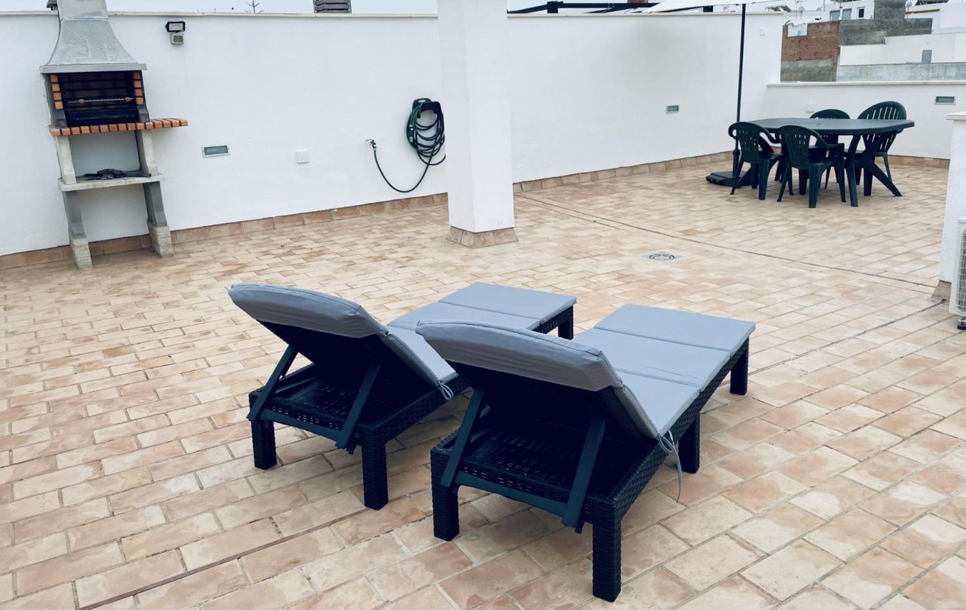 Ferienwohnung Atico Premium Conil Con 2 Terrazas, Parking, Piscina, Aire Ac Y Wifi -Solo Familias Y Parejas- Conil De La Frontera Exterior foto