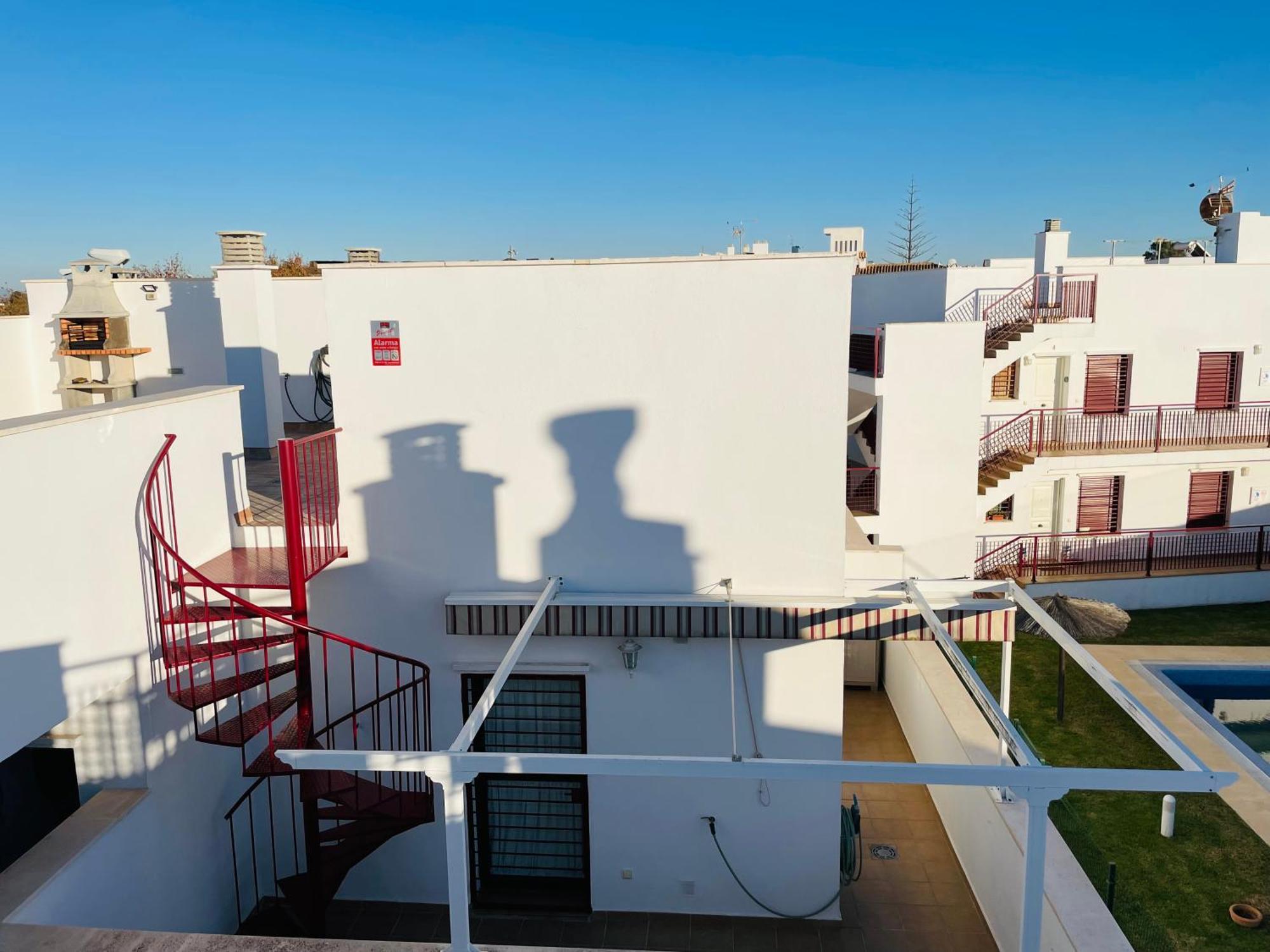 Ferienwohnung Atico Premium Conil Con 2 Terrazas, Parking, Piscina, Aire Ac Y Wifi -Solo Familias Y Parejas- Conil De La Frontera Exterior foto