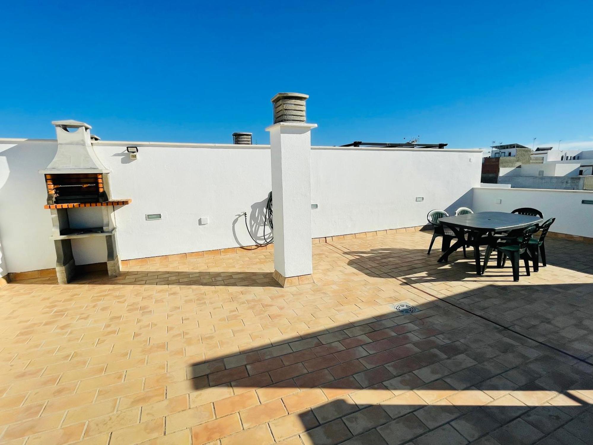 Ferienwohnung Atico Premium Conil Con 2 Terrazas, Parking, Piscina, Aire Ac Y Wifi -Solo Familias Y Parejas- Conil De La Frontera Exterior foto
