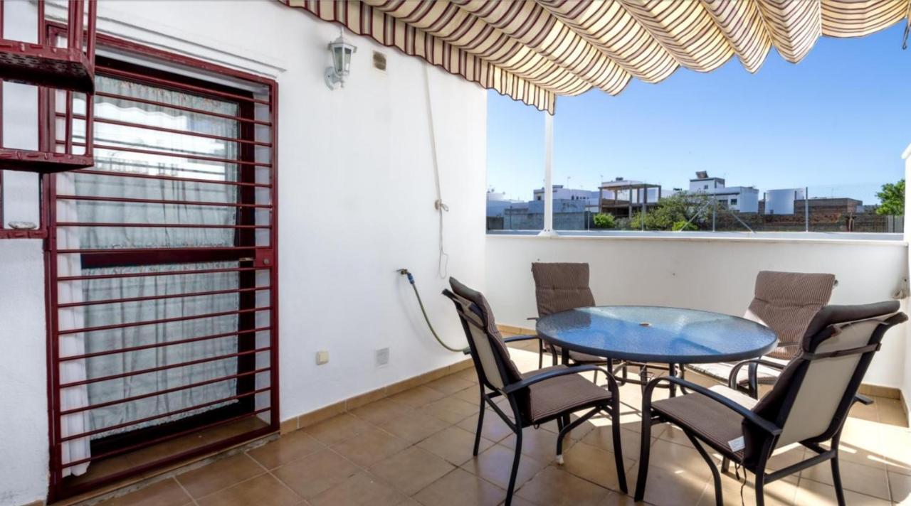 Ferienwohnung Atico Premium Conil Con 2 Terrazas, Parking, Piscina, Aire Ac Y Wifi -Solo Familias Y Parejas- Conil De La Frontera Exterior foto